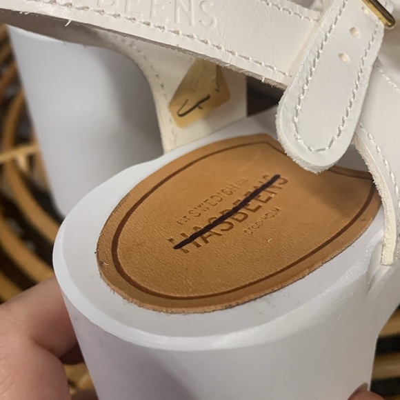 Free People Swedish Hasbeens Lacy Clogs 40 new without box - Picture 10 of 13